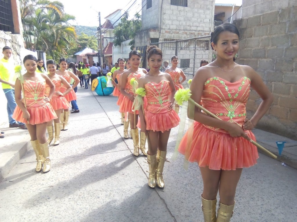 Honduras Comayagua celebra las fiestas patrias2