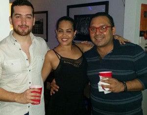 Carlos Castillo, Pamela Amaya y Gerardo Trejo.