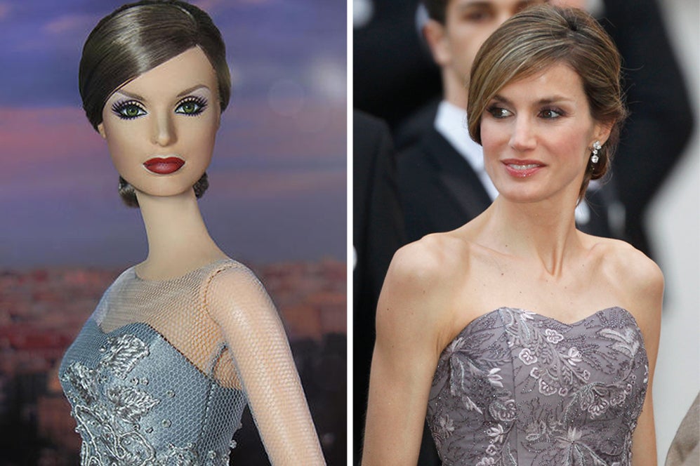La Reina Letizia se convierte en Barbie2