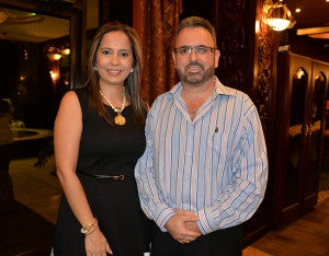 Sandra Mata y Roberto Panayotti.