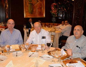 Elías Canahuati, David Cabezas y Jorge Elías Mitri.