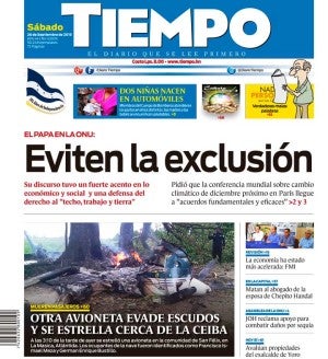 PORTADA-SABADO-26-DE-SEPTIEMBRE-DE-2015-TIEMPO