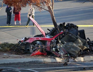 El actor de la saga 'Rápido y furioso' falleció en noviembre de 2013 cuando su automóvil Porsche Carrera GT de 2005 se estrelló contra un árbol.