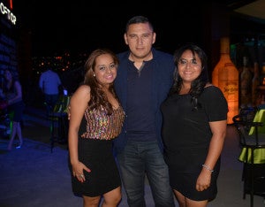 Sughey Núñez, Emilian Acosta y Ondina Portillo.
