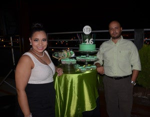 Diana Rosales y Wilson Salinas.