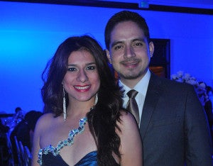 Claudia Rosa y Marco Aguirre. 