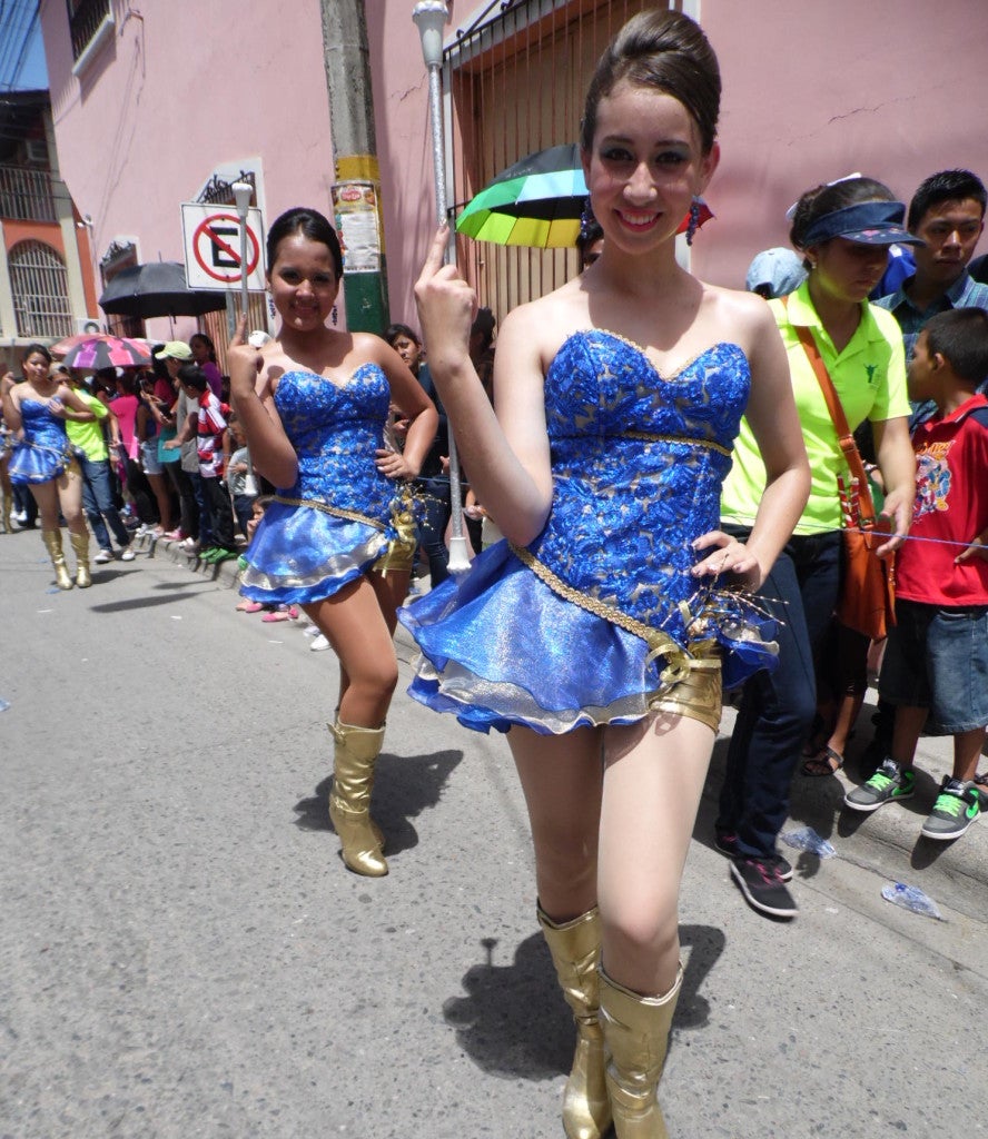 Bellas bastoneras de Comayagua