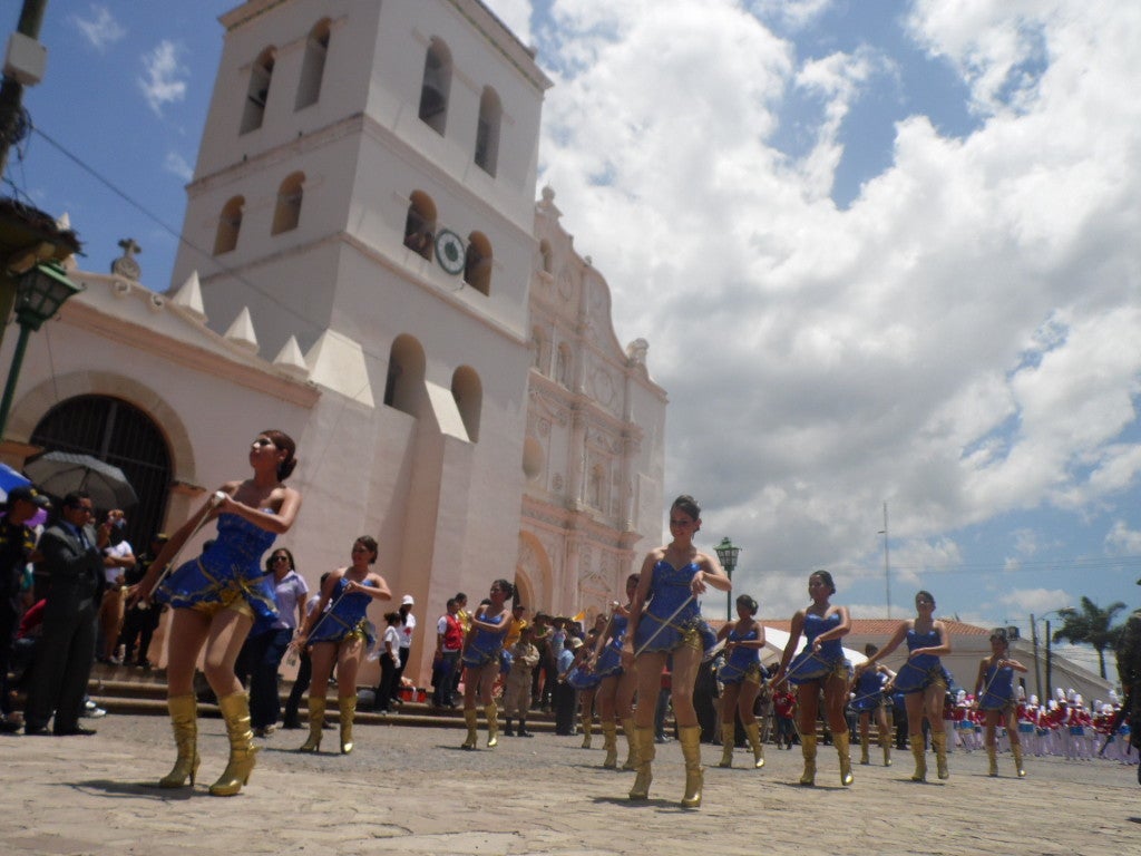 Bellas bastoneras de Comayagua