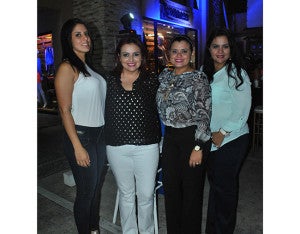 Alexandra Cruz, Alejandra Garcia, Patty Carrillo y Karen Hernández. 