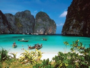 Tailandia, tiene bellos paisajes y espectacular vista al océano.